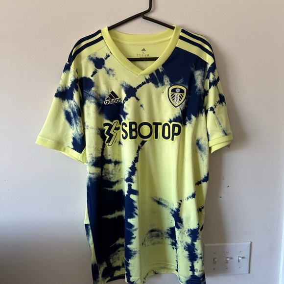 adidas Yellow and Blue Tie-Dye Jersey